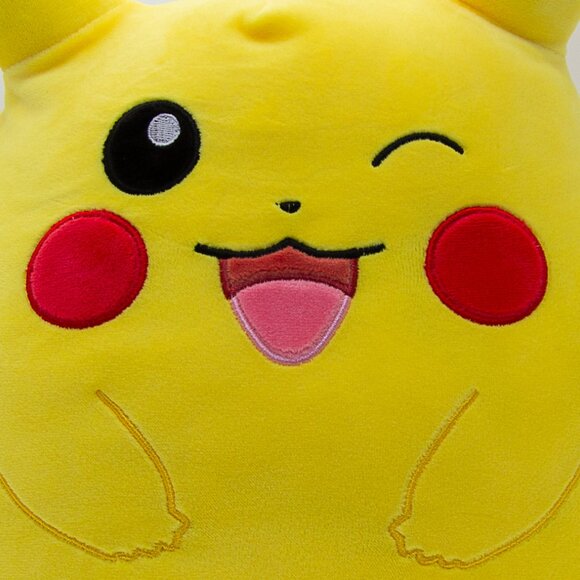 RARE 10” Pokemon Winking Pikachu Pokemon Rare Edition Squishmallows Edition BNWT - Picture 8 of 8